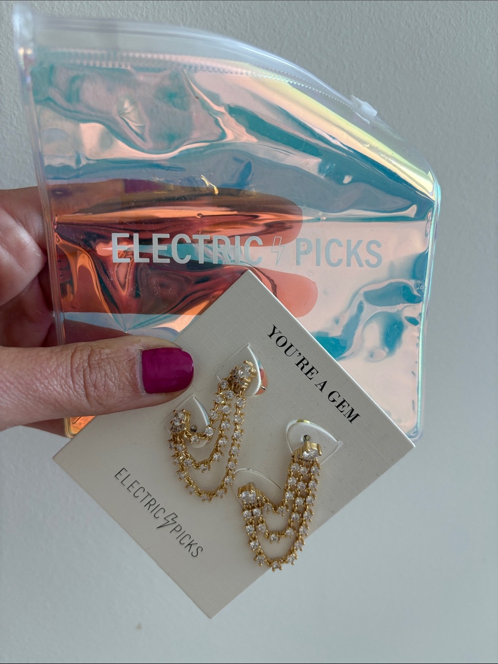 Electric Picks Prima Donna Earrings